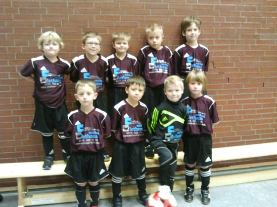 Minis beim Hallenturnier